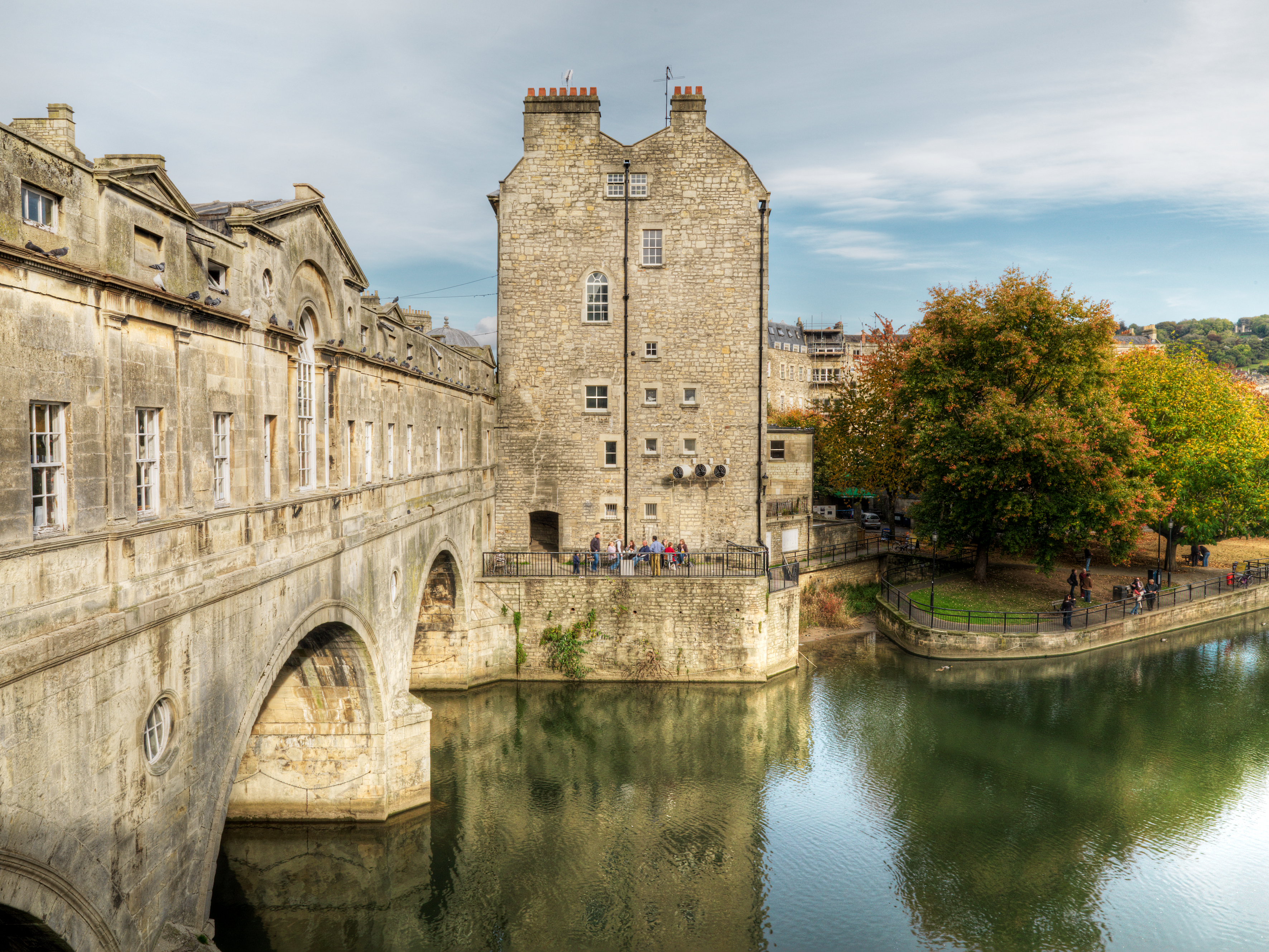 Pulteney Bridge in Autumn, Visit Bath